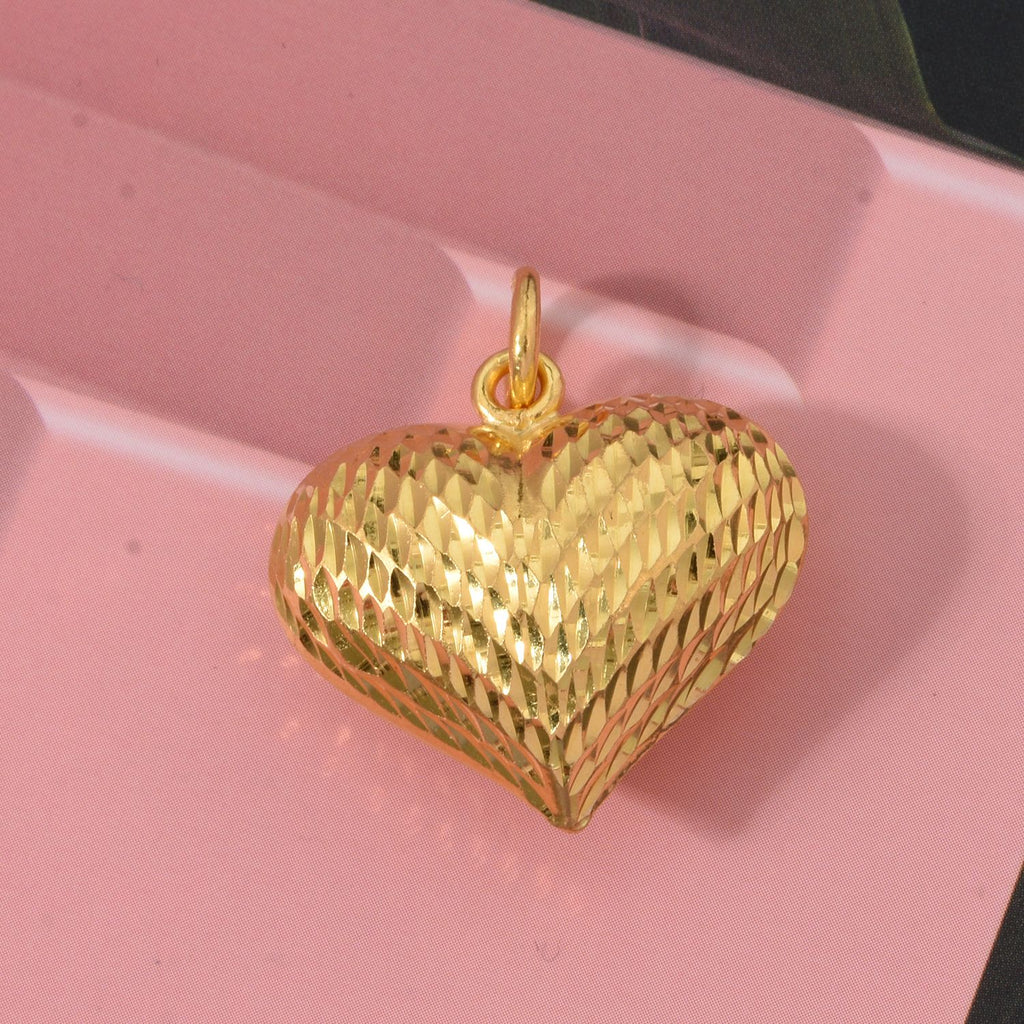 965 Gold Herz-Anhänger 7,60g