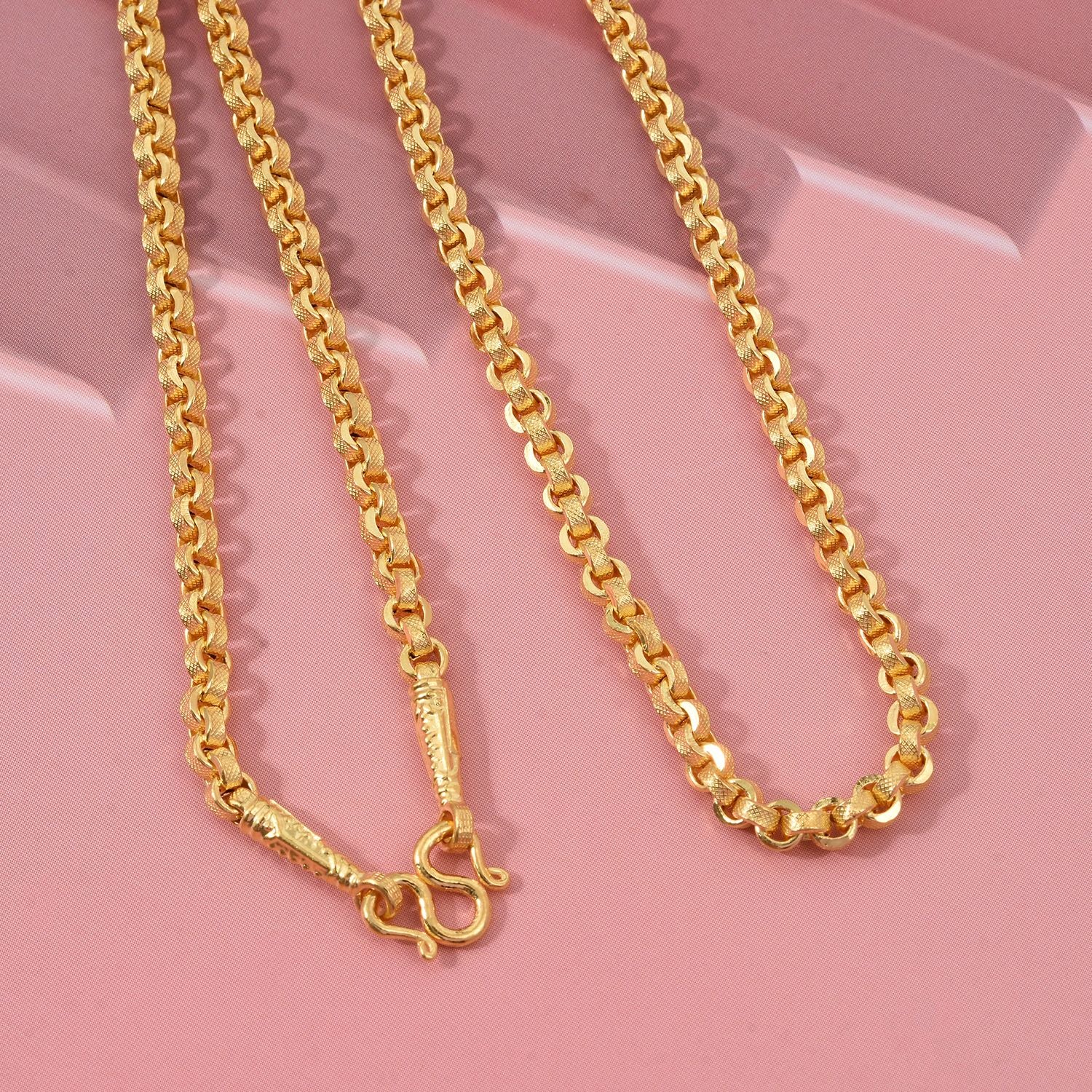965 Gold Erbskette ca. 45 cm ca. 3,80g