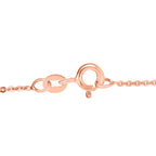 LUXURIANT DIAMOND - Lab Grown Diamant SI-GH Halskette ca. 45 cm 925 Silber 750 Roségold Vermeil ca. 0.20 ct