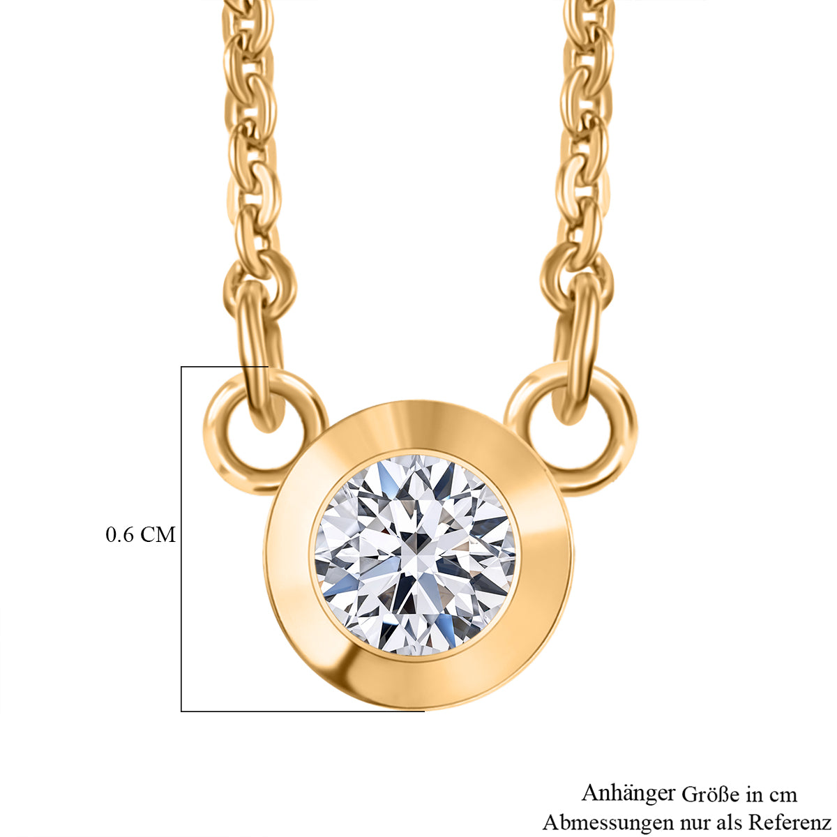 750 Gelbgold Vermeil