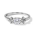 LUXURIANT DIAMOND - Lab Grown Diamant VS-EF SGL zertifiziert Ring 925 Silber rhodiniert (Größe 17.00) ca. 1.00 ct