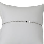 Italienische Konfetti 925 Silber rhodiniert Armband ca. 18 cm + 2.5 cm Extender