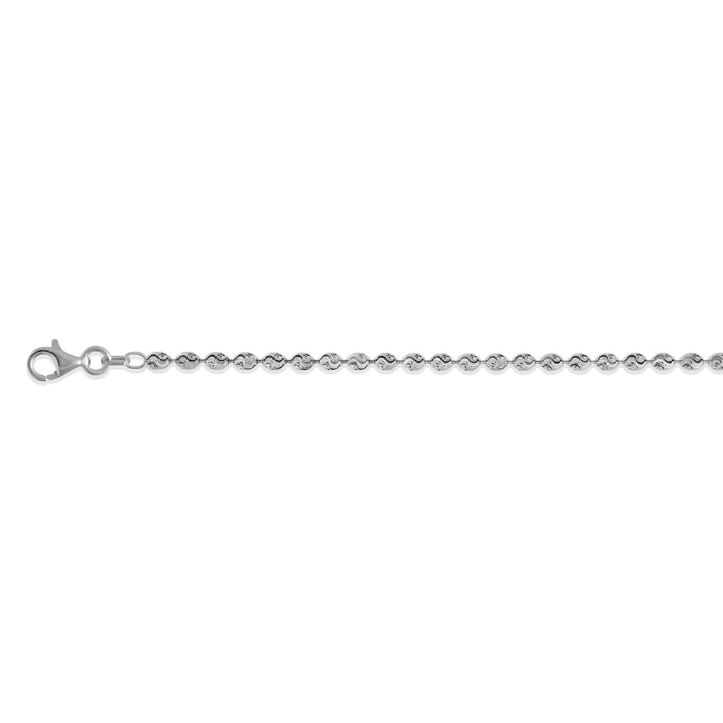 CHICCO C0032 925 Silber rhodiniert Armband ca. 18 cm + 2.5 cm Extender, ca. 5,10g