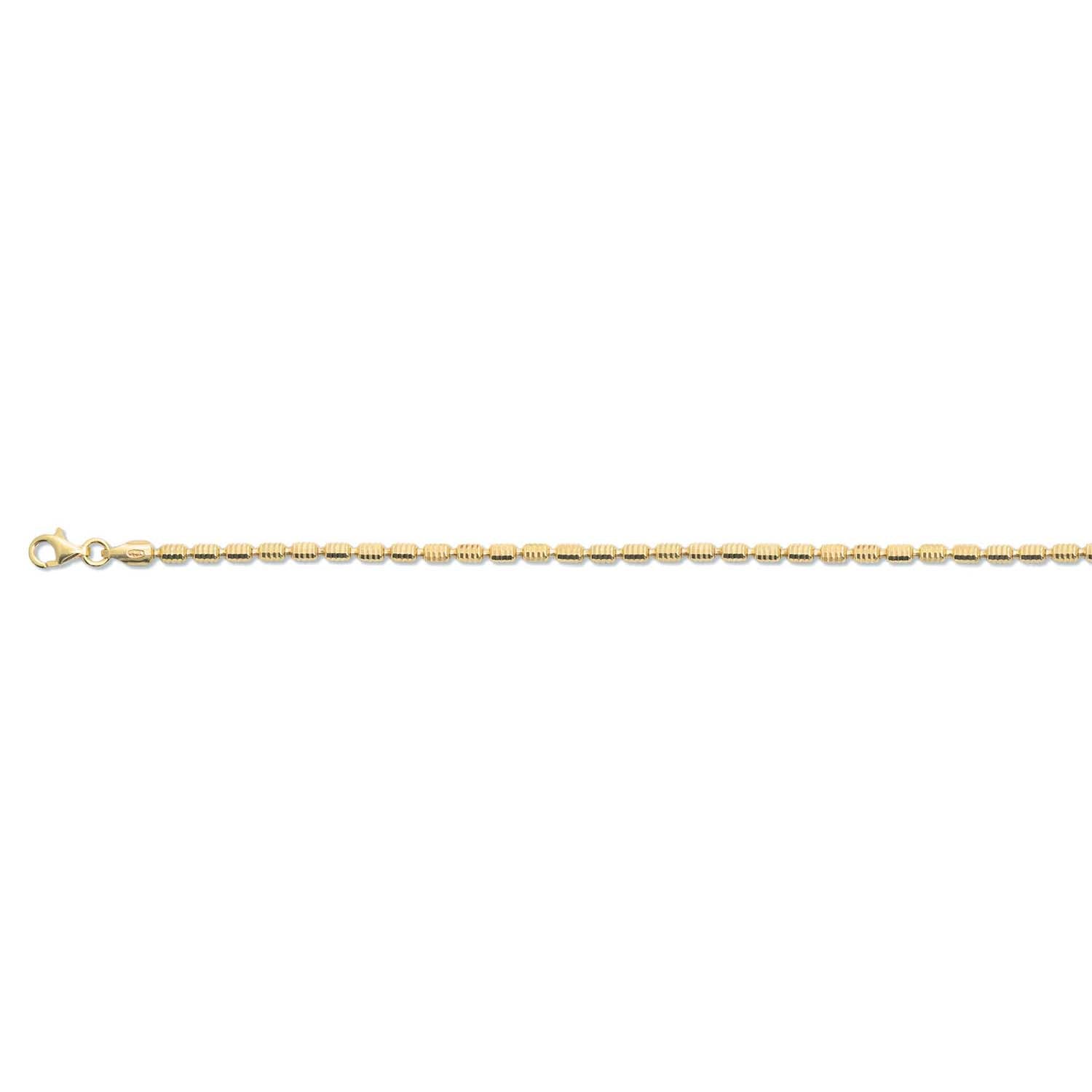 925 Silber vergoldet Armband ca. 18 cm mit 2.5 cm extender, ca. 5,01g