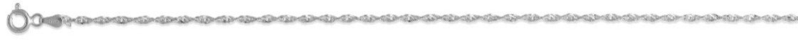 CLASSIC SINGAPORE 925 Silber rhodiniert Armband ca. 18 cm + 2.5 cm Extender