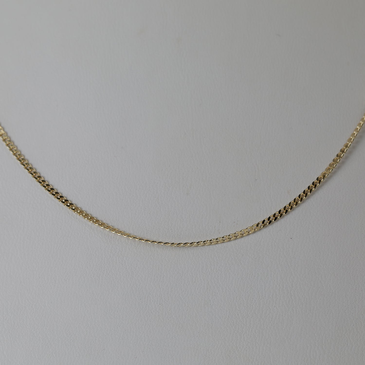 GRUMETTA LIGHT 925 Silber vergoldet Halskette ca. 45 cm ca. 2,01g