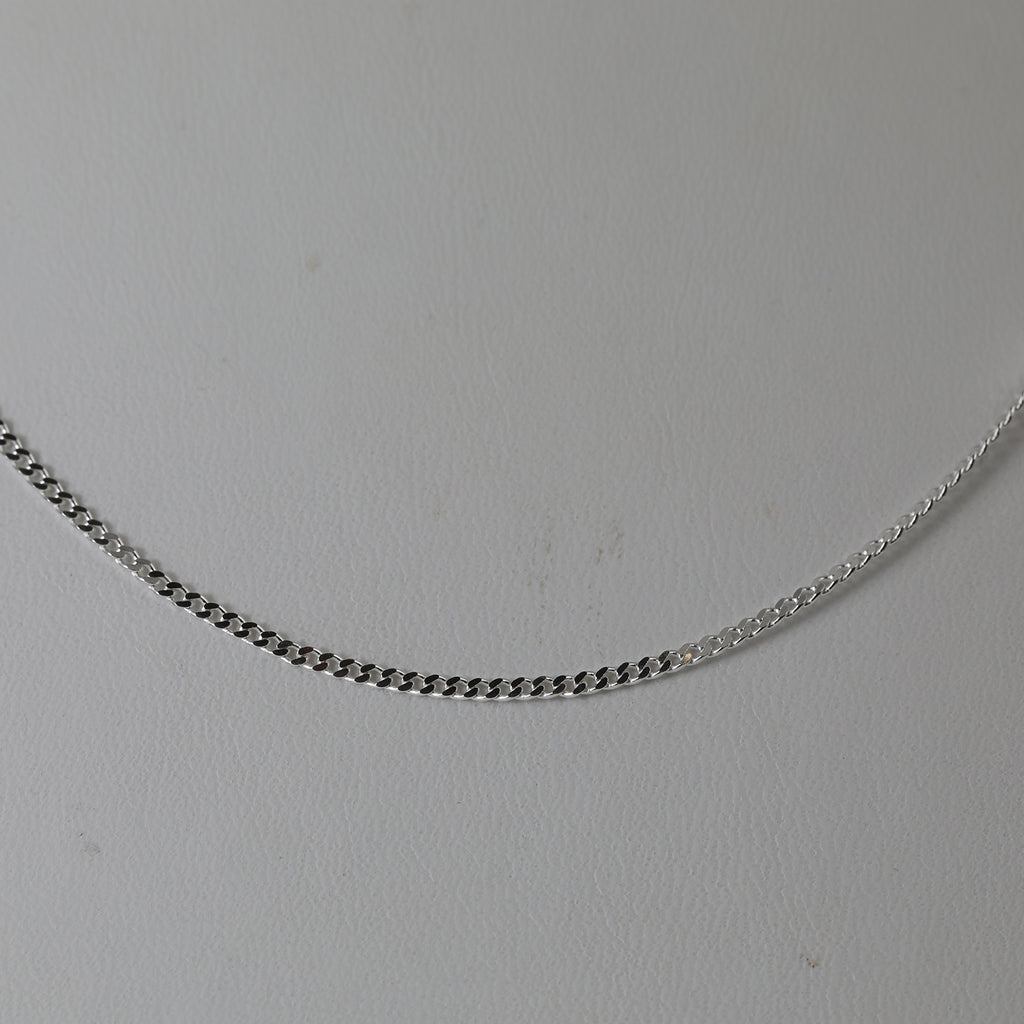 GRUMETTA LIGHT 925 Silber rhodiniert Halskette ca. 45 cm ca. 2,10g