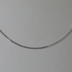 GRUMETTA LIGHT 925 Silber rhodiniert Halskette ca. 45 cm ca. 2,10g