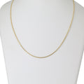 LIGHT ROPE 925 Silber vergoldet Halskette ca. 60 cm ca. 6,15g