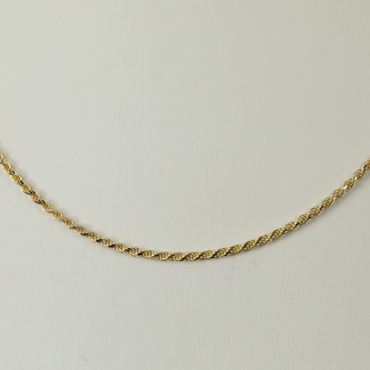 LIGHT ROPE 925 Silber vergoldet Halskette ca. 60 cm ca. 6,15g