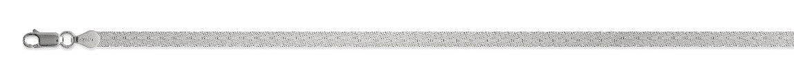 MAGICFLEX 925 Silber rhodiniert Halskette ca. 40 cm+5 cm Extender ca. 8,40g