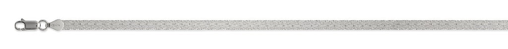 MAGICFLEX 925 Silber rhodiniert Halskette ca. 40 cm+5 cm Extender ca. 8,40g