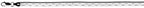 BRAIDED MAGICFLEX 925 Silber rhodiniert Halskette ca. 43 cm ca. 14,20g