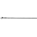 925 Silber Schwarzes Rhodium Halskette ca. 50 cm ca. 9,62g