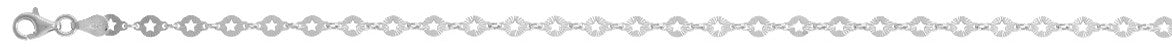ARTE 19 STAR 925 Silber rhodiniert Halskette ca. 40.5 cm ca. 3,60g