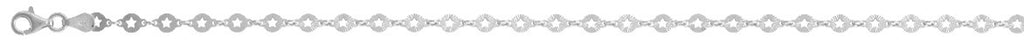 ARTE 19 STAR 925 Silber rhodiniert Halskette ca. 40.5 cm ca. 3,60g