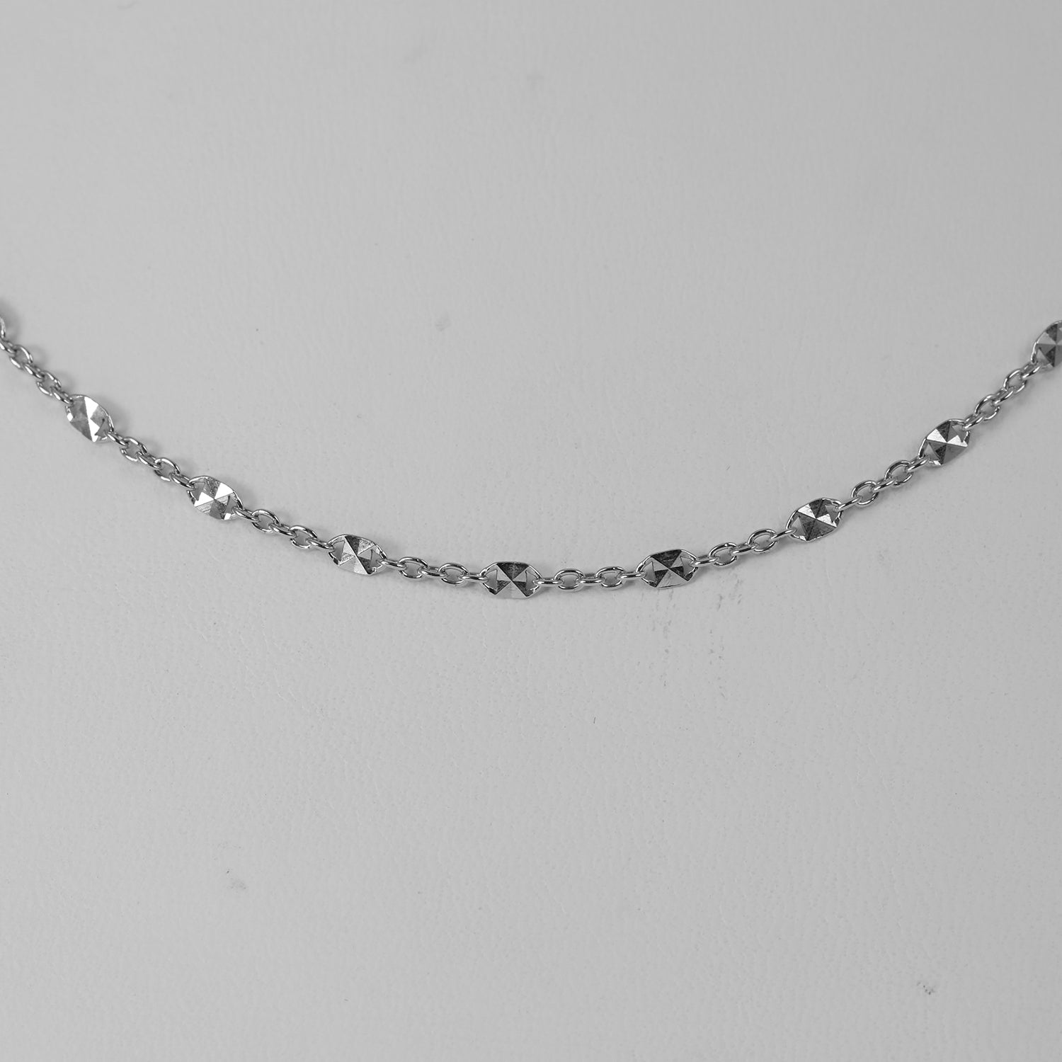 KONFETTI 925 Silber rhodiniert Halskette ca. 45 cm ca. 2,62g