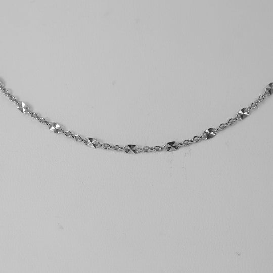 KONFETTI 925 Silber rhodiniert Halskette ca. 45 cm ca. 2,62g