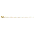 Italienische Diamantschliff Kugel Halskette, 925 Silber vergoldet, ca. 60 cm ca. 7,15g