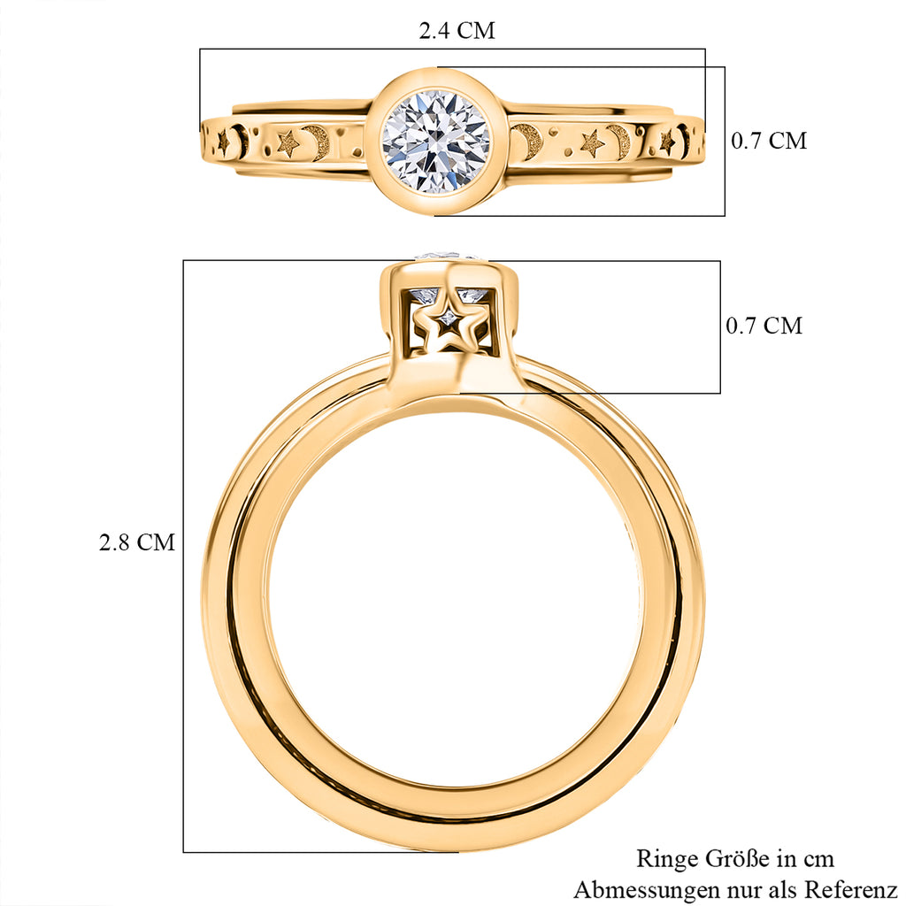 750 Gelbgold Vermeil