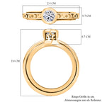 750 Gelbgold Vermeil