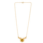 EVER TRUE Sphaleros Quarz Halskette ca. 50 cm Nickelfreies Messing ca. 10,87 ct.