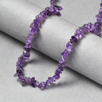 Afrikanischer Amethyst Halskette 76 cm ca. 157.00 ct