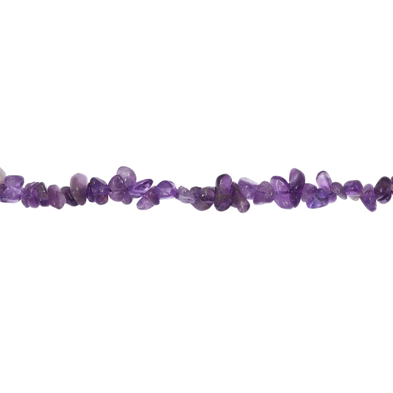 Afrikanischer Amethyst Halskette 76 cm ca. 157.00 ct
