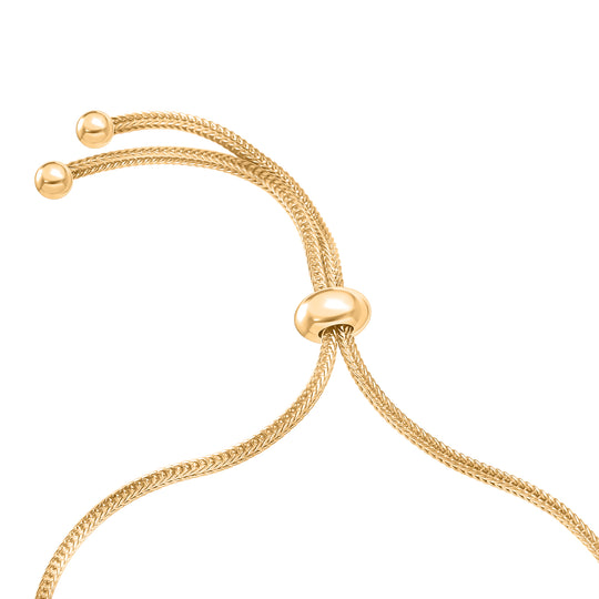 EVER TRUE Sphaleros Quarz-Triplette, Weißer Zirkon Armband, flexibel, (ca. 16.50 - 21.50 cm) Nickelfreies Messing ca. 4.15 ct