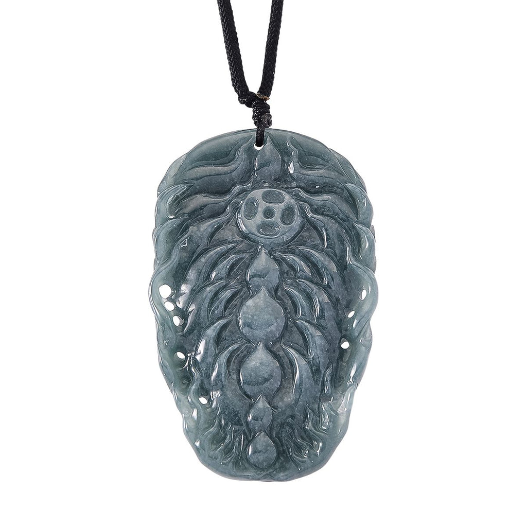 Natürlicher Olmek Jadeit Kette 70 cm ca. 250.00 ct