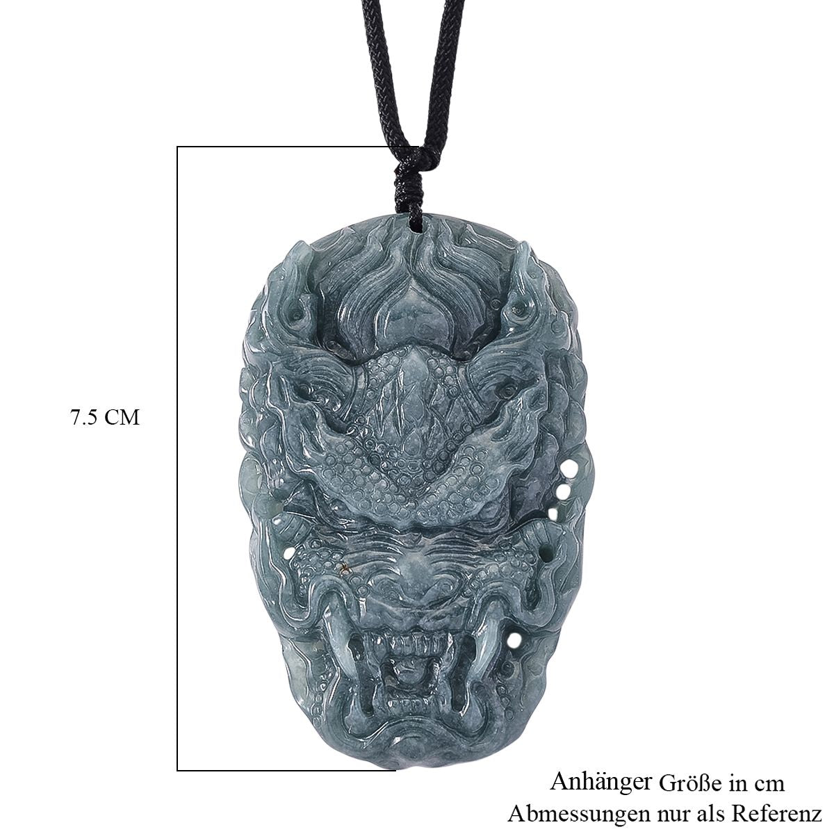 Natürlicher Olmek Jadeit Kette 70 cm ca. 250.00 ct