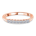 LUXURIANT DIAMOND - Lab Grown Diamant SI-GH Ring 925 Silber 750 rosévergoldet (Größe 19.00) ca. 0.25 ct