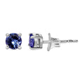 D'Joy Tansanit Ohrringe 925 Silber rhodiniert ca. 0.52 ct