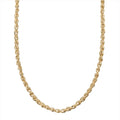 Reine Legierung Goldton Halskette ca. 50 cm ca. 42,80g