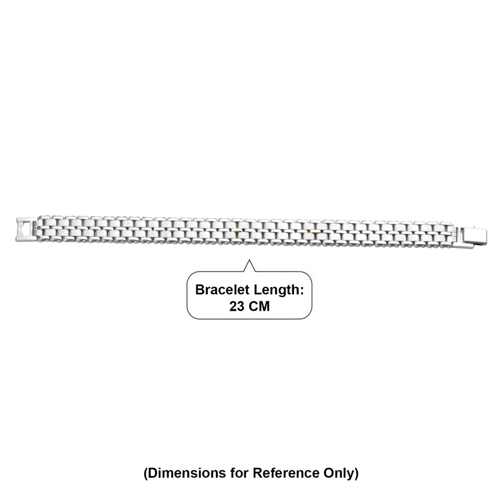 316L Edelstahl Armband ca. 19 cm ca. 30,00g