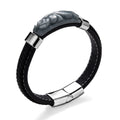 Jade Armband ca. 19 cm 316L Edelstahl ca. 90.00 ct