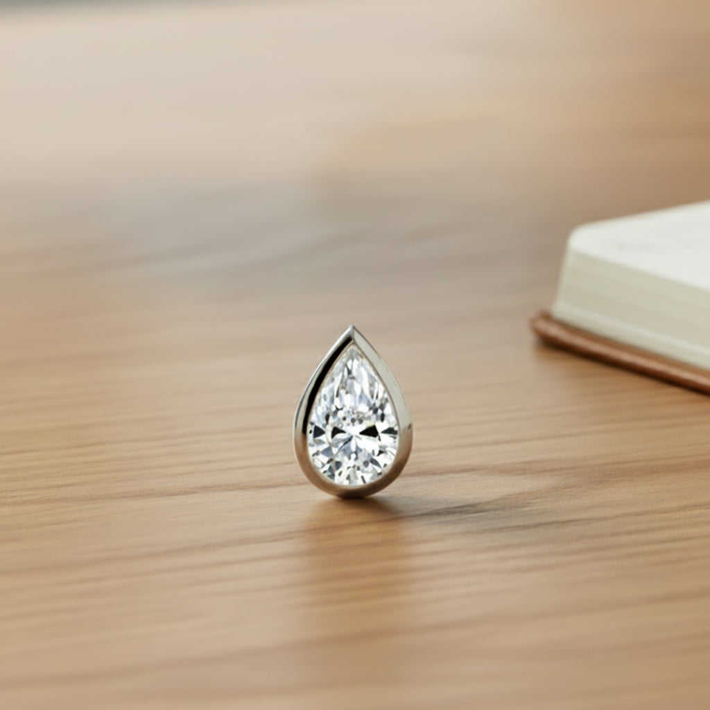 LUXURIANT DIAMOND - Lab Grown Diamant VS-EF Anhänger 950 Platin ca. 1,00 ct.