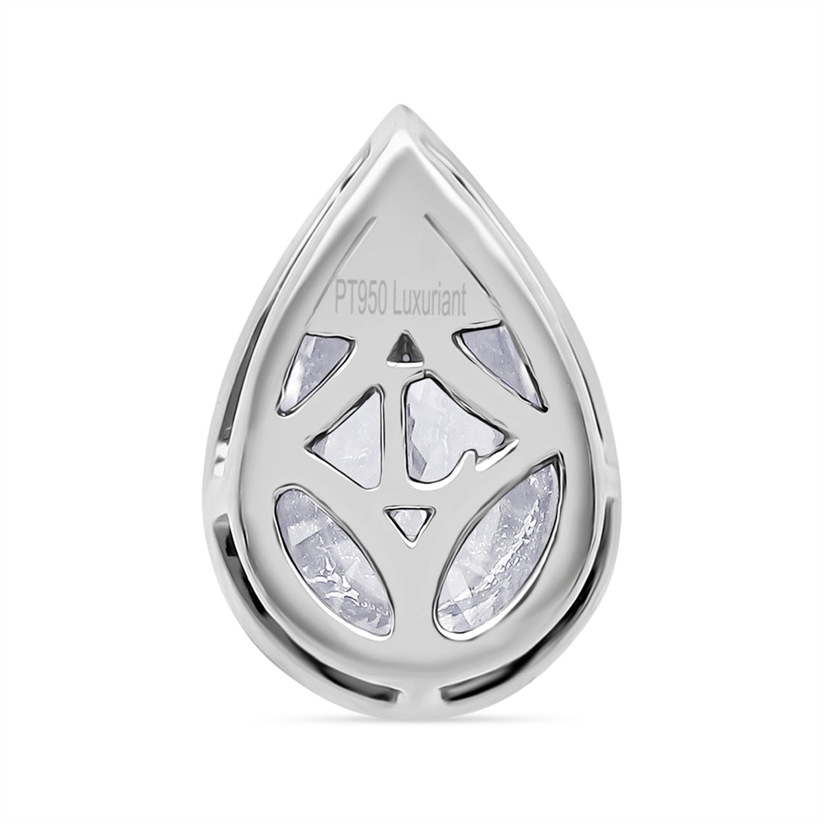 LUXURIANT DIAMOND - Lab Grown Diamant VS-EF Anhänger 950 Platin ca. 1,00 ct.