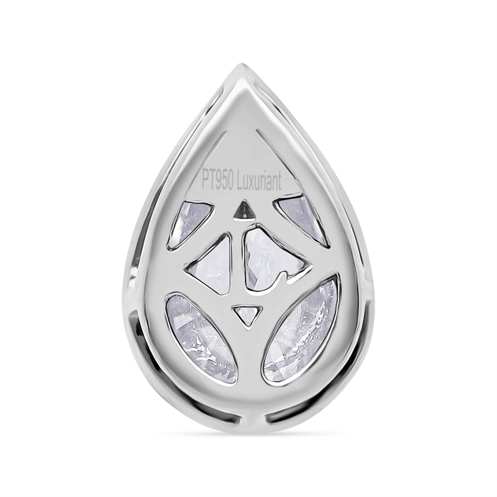 LUXURIANT DIAMOND - Lab Grown Diamant VS-EF Anhänger 950 Platin ca. 1,00 ct.