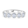 LUXURIANT DIAMOND - Lab Grown Diamant SI-GH Ring 925 Silber Rhodiniert (Größe 19.00) ca. 1.00 ct