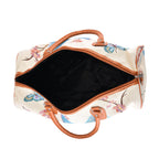 Schmetterlingsprint Reisetasche, geräumiges Design mit Reißverschlussfach, verstellbarer Schultergurt 120 cm, 45 x 23 x 27 cm