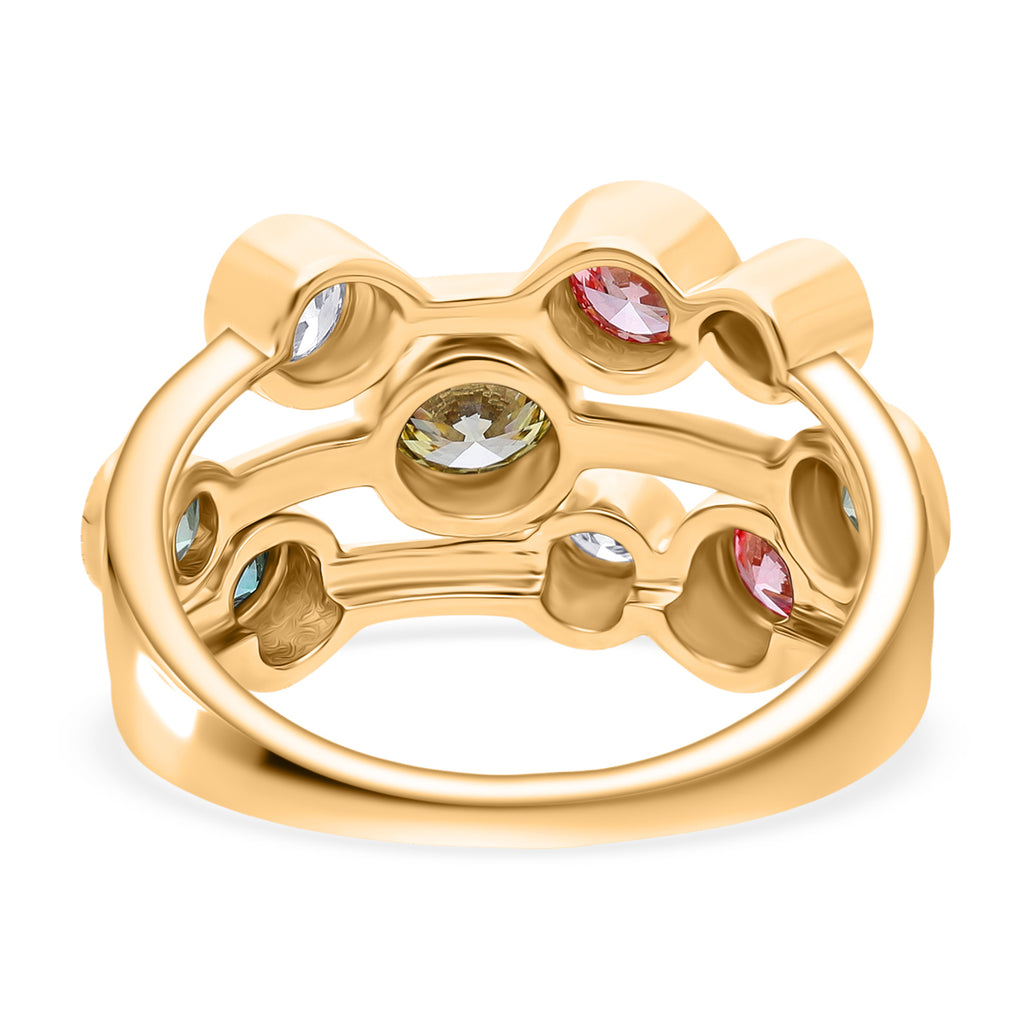 750 Gelbgold vermeil