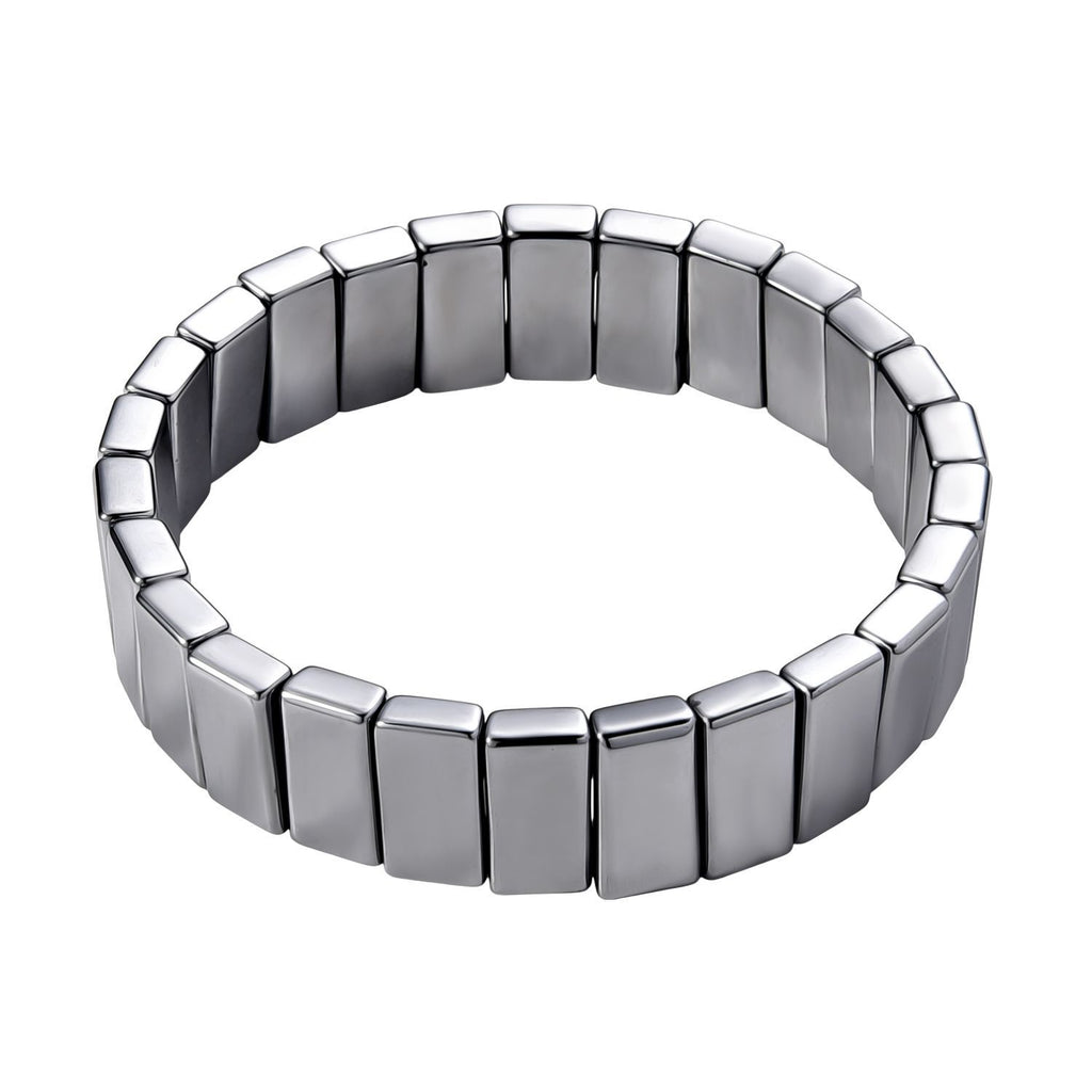 Terahertz Armband, flexibel, 18 cm, ca. 150.00 ct