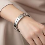 Terahertz Armband, flexibel, 18 cm, ca. 150.00 ct