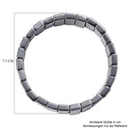 Terahertz Armband, flexibel, 18 cm, ca. 150.00 ct