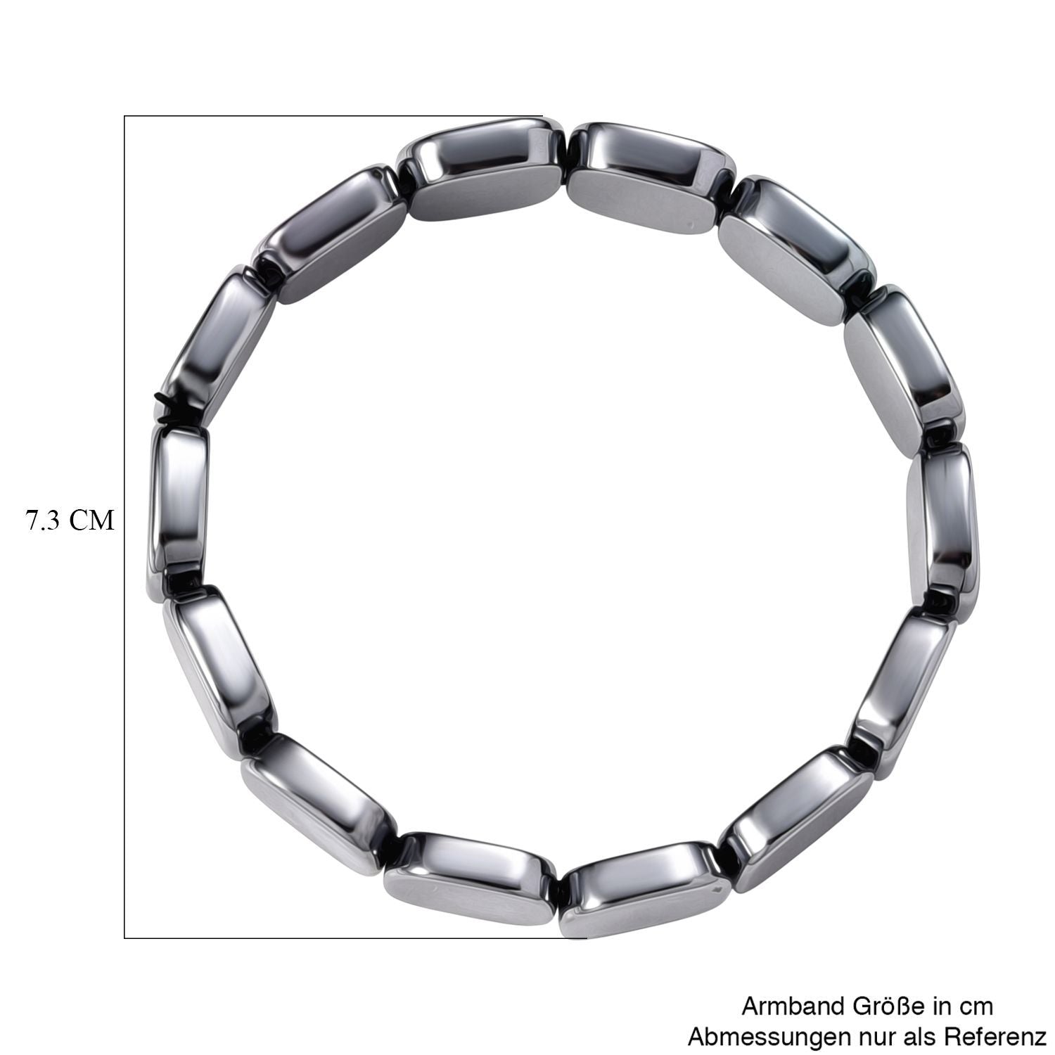 Terahertz Armband 18 cm ca. 120.00 ct