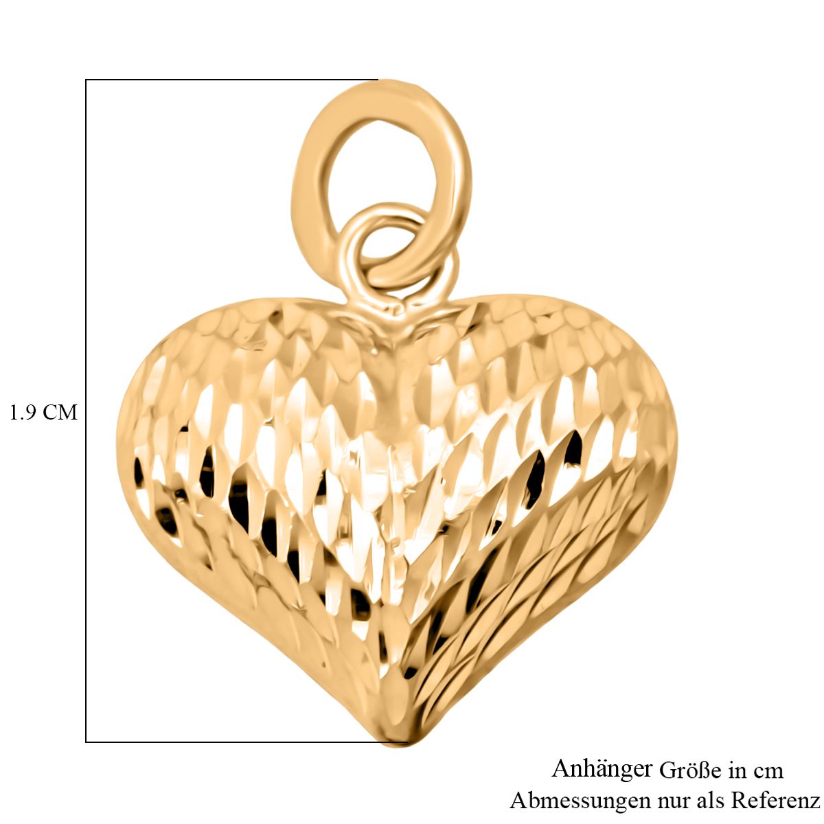 965 Gelb Gold Anhänger 1,90g