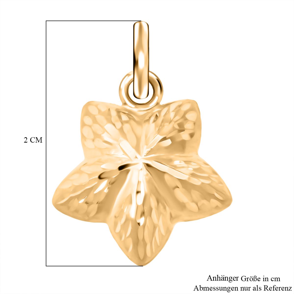 965 Gelb Gold Anhänger 1,90g