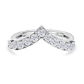 D'Joy Moissanit Ring 925 Silber rhodiniert (Größe 18.00) ca. 0,68 ct