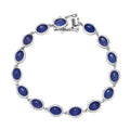 D'Joy AA Tansanit Armband, 19cm - 25,65 ct.